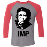 T-Shirts Premium Heather/ Vintage Red / X-Small IMP Men's Triblend 3/4 Sleeve