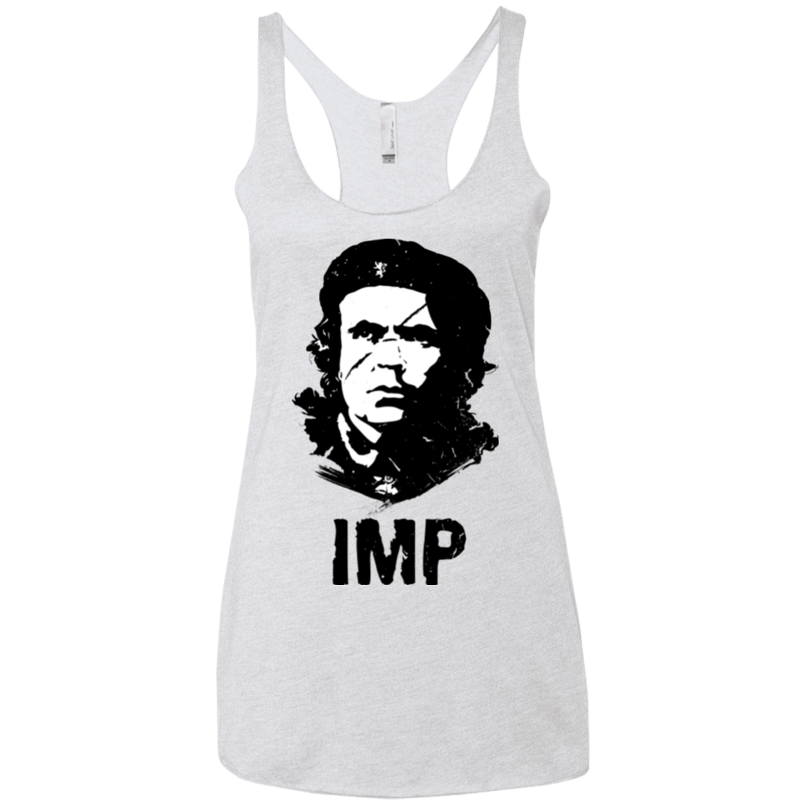 T-Shirts Heather White / X-Small IMP Women's Triblend Racerback Tank