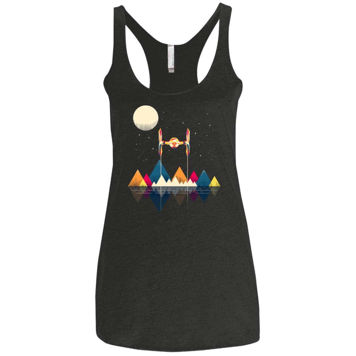 T-Shirts Vintage Black / X-Small Imperial Fighter Women's Triblend Racerback Tank