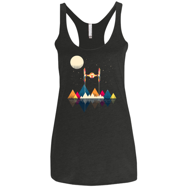 T-Shirts Vintage Black / X-Small Imperial Fighter Women's Triblend Racerback Tank
