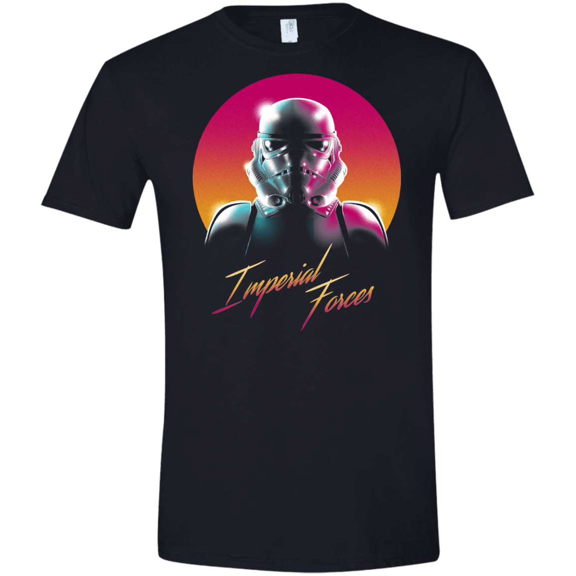 T-Shirts Black / X-Small Imperial Forces Men's Semi-Fitted Softstyle