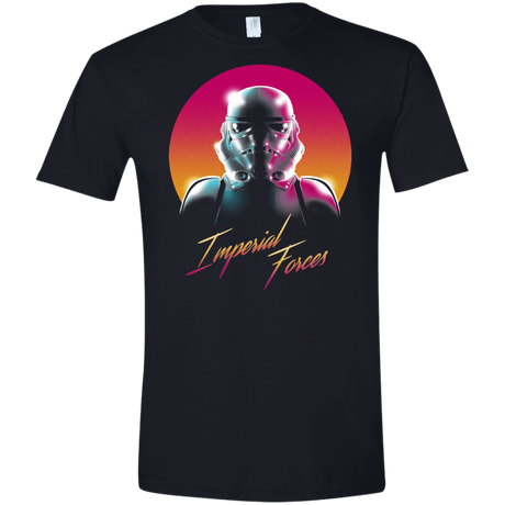 T-Shirts Black / X-Small Imperial Forces Men's Semi-Fitted Softstyle