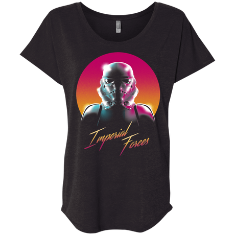T-Shirts Vintage Black / X-Small Imperial Forces Triblend Dolman Sleeve