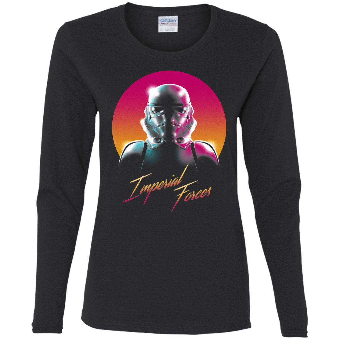 T-Shirts Black / S Imperial Forces Women's Long Sleeve T-Shirt