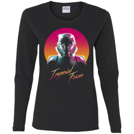 T-Shirts Black / S Imperial Forces Women's Long Sleeve T-Shirt