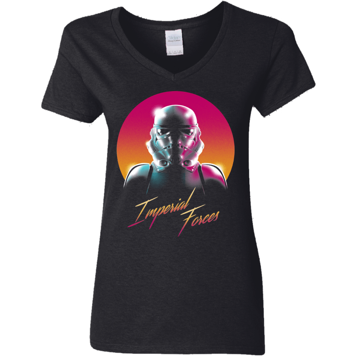 T-Shirts Black / S Imperial Forces Women's V-Neck T-Shirt