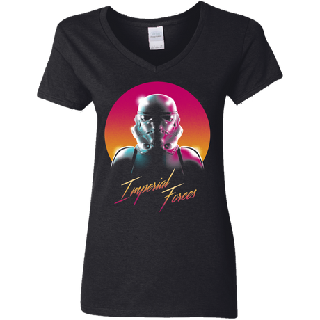 T-Shirts Black / S Imperial Forces Women's V-Neck T-Shirt