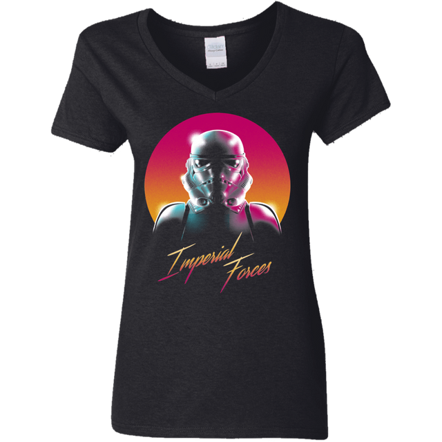 T-Shirts Black / S Imperial Forces Women's V-Neck T-Shirt