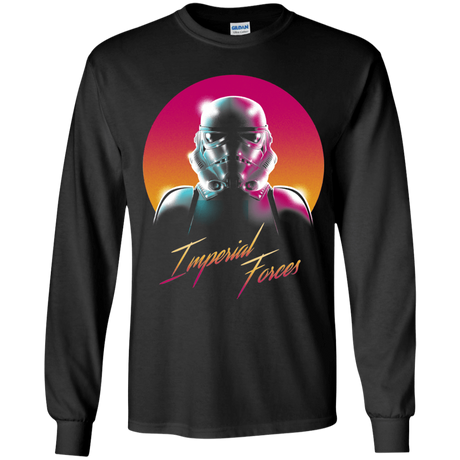 T-Shirts Black / YS Imperial Forces Youth Long Sleeve T-Shirt