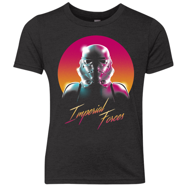 T-Shirts Vintage Black / YXS Imperial Forces Youth Triblend T-Shirt