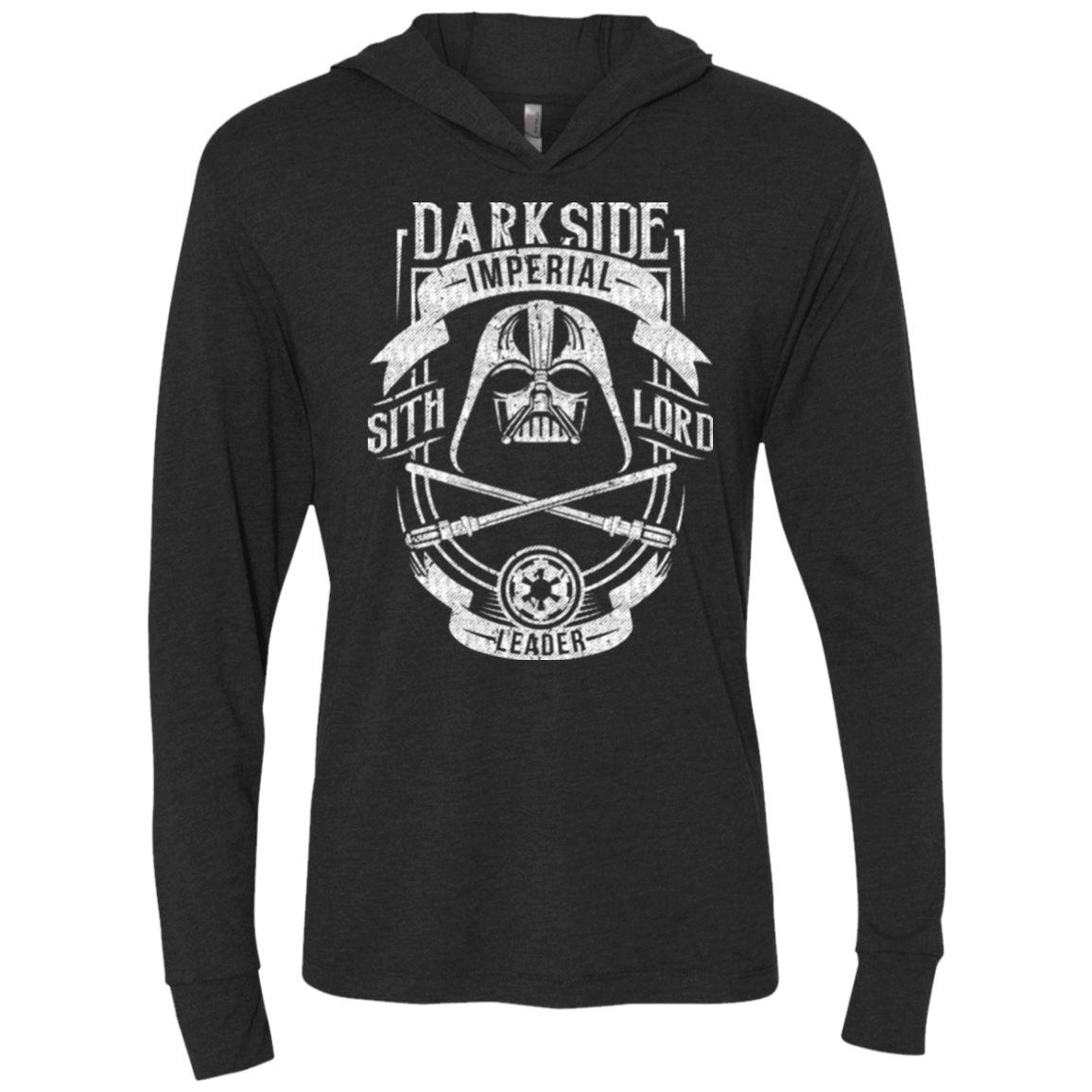 T-Shirts Vintage Black / X-Small Imperial Leader Triblend Long Sleeve Hoodie Tee