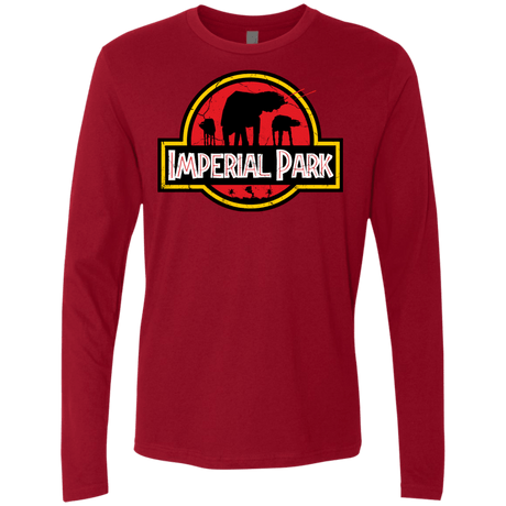T-Shirts Cardinal / Small Imperial Park Men's Premium Long Sleeve