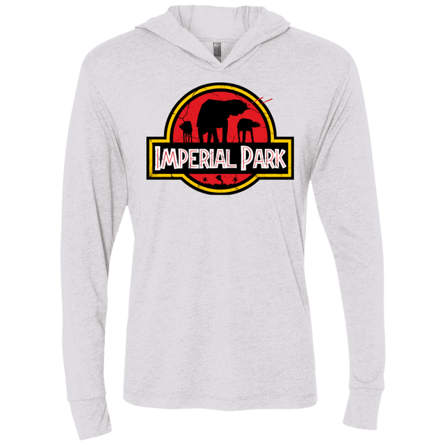 T-Shirts Heather White / X-Small Imperial Park Triblend Long Sleeve Hoodie Tee