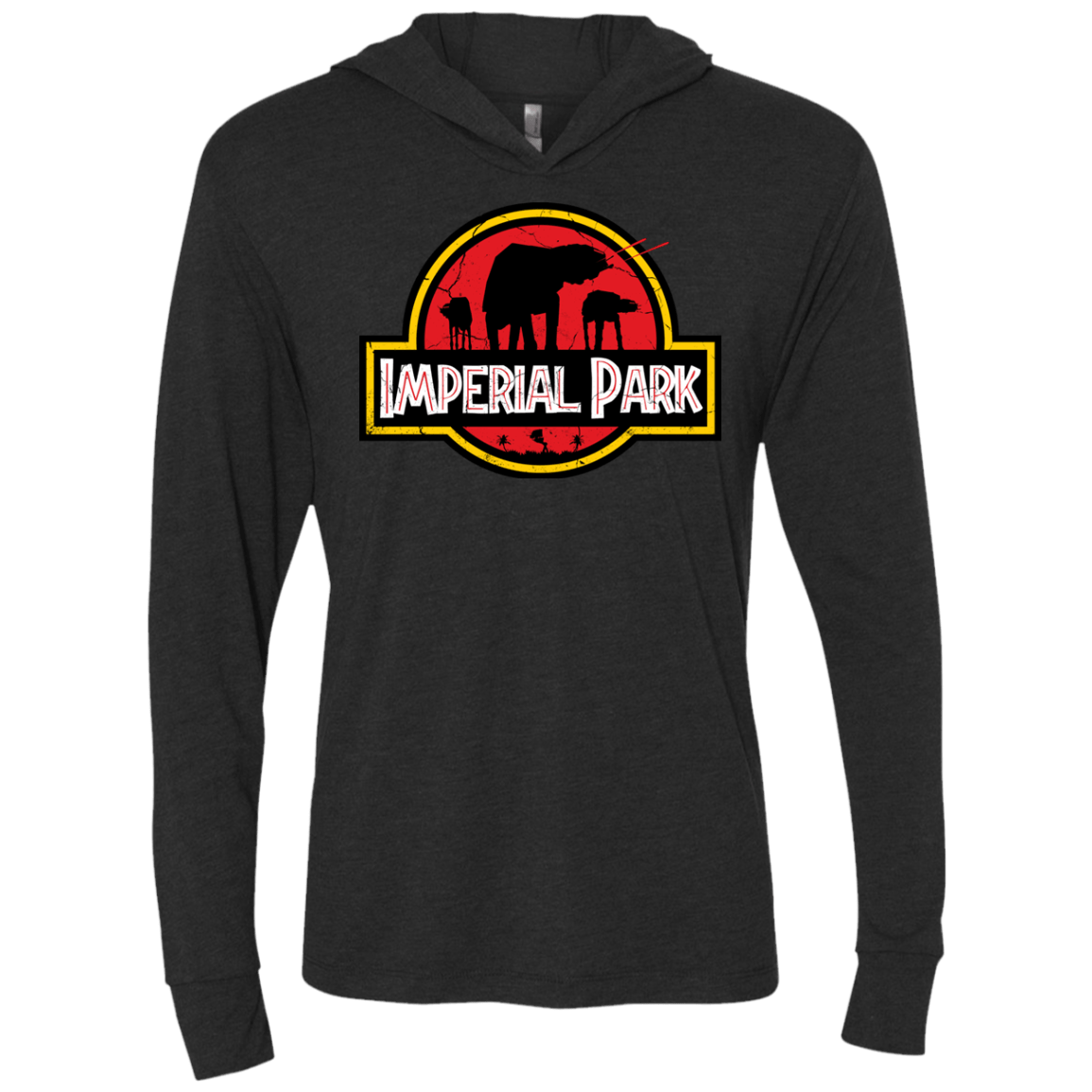 T-Shirts Vintage Black / X-Small Imperial Park Triblend Long Sleeve Hoodie Tee