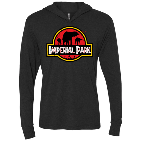 T-Shirts Vintage Black / X-Small Imperial Park Triblend Long Sleeve Hoodie Tee