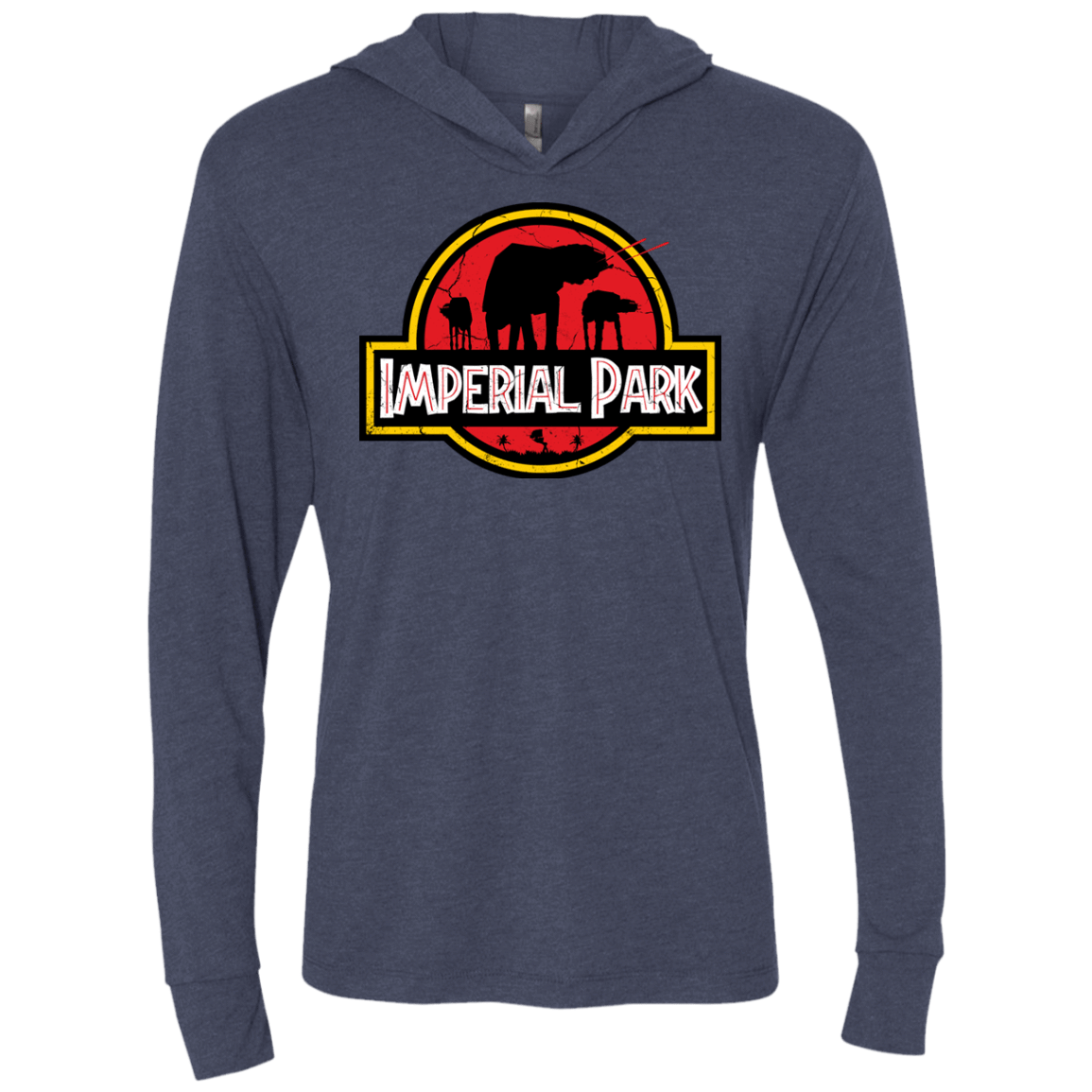 T-Shirts Vintage Navy / X-Small Imperial Park Triblend Long Sleeve Hoodie Tee