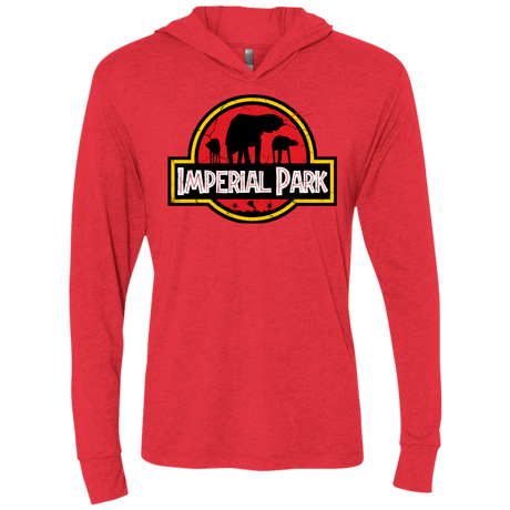 T-Shirts Vintage Red / X-Small Imperial Park Triblend Long Sleeve Hoodie Tee