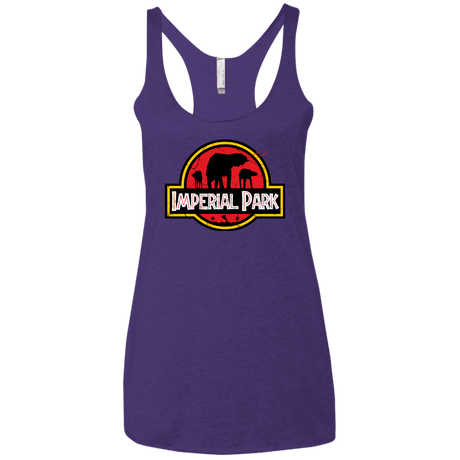 T-Shirts Purple / X-Small Imperial Park Women's Triblend Racerback Tank