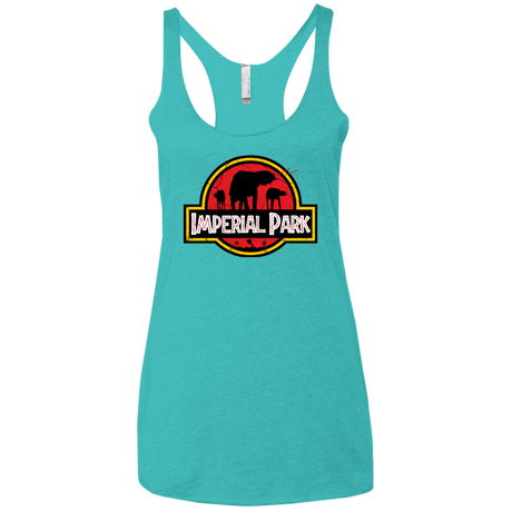 T-Shirts Tahiti Blue / X-Small Imperial Park Women's Triblend Racerback Tank