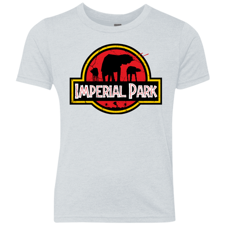 T-Shirts Heather White / YXS Imperial Park Youth Triblend T-Shirt