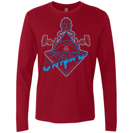 T-Shirts Cardinal / Small Imperial Punk Men's Premium Long Sleeve