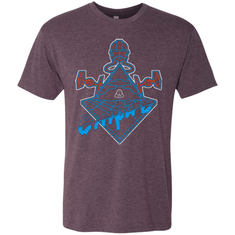 T-Shirts Vintage Purple / Small Imperial Punk Men's Triblend T-Shirt