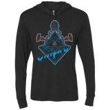 T-Shirts Vintage Black / X-Small Imperial Punk Triblend Long Sleeve Hoodie Tee