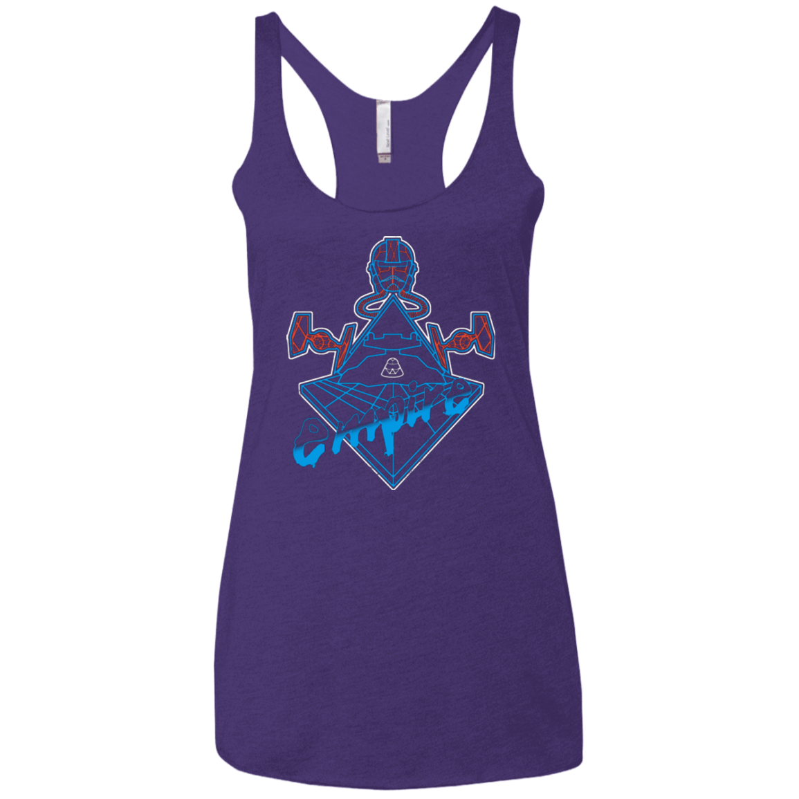 T-Shirts Purple / X-Small Imperial Punk Women's Triblend Racerback Tank