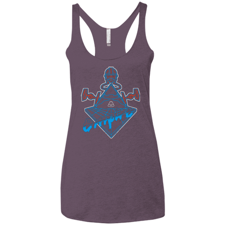 T-Shirts Vintage Purple / X-Small Imperial Punk Women's Triblend Racerback Tank