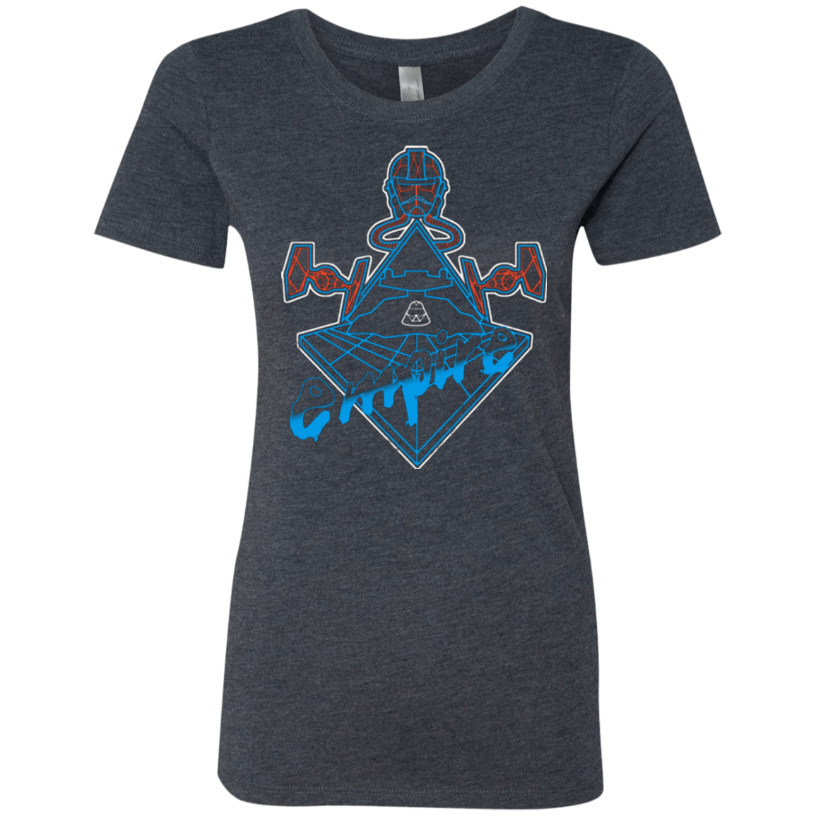 T-Shirts Vintage Navy / Small Imperial Punk Women's Triblend T-Shirt