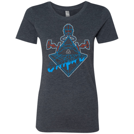 T-Shirts Vintage Navy / Small Imperial Punk Women's Triblend T-Shirt