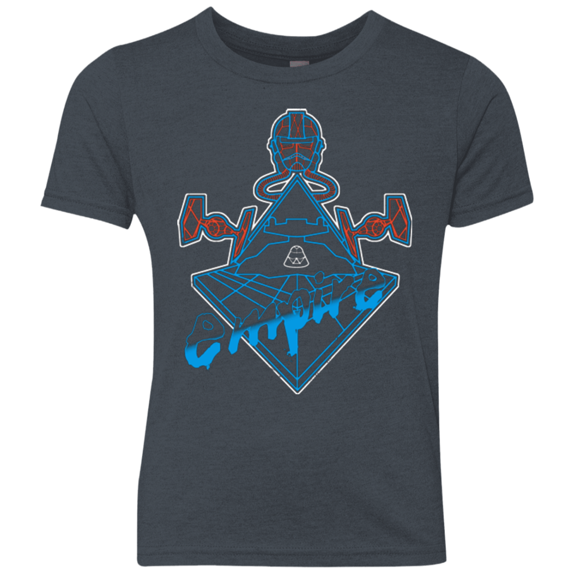 T-Shirts Vintage Navy / YXS Imperial Punk Youth Triblend T-Shirt