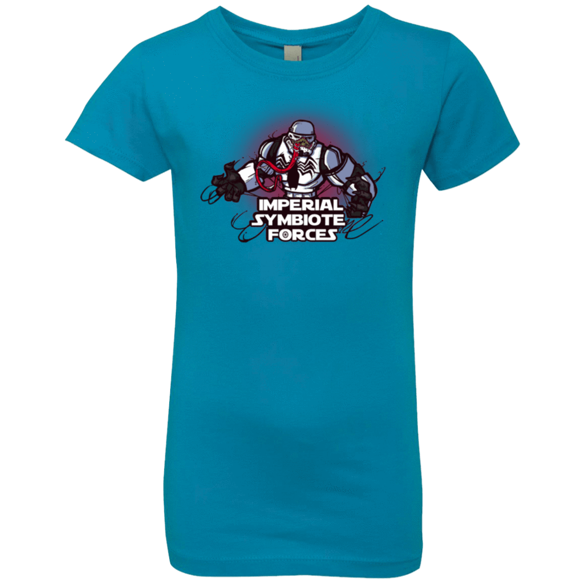 T-Shirts Turquoise / YXS Imperial Symbiote Forces Girls Premium T-Shirt