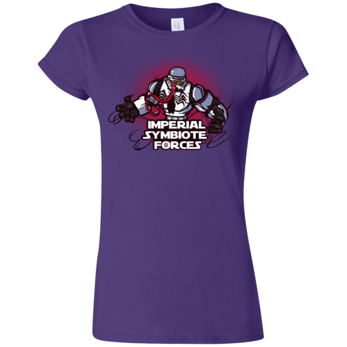 T-Shirts Purple / S Imperial Symbiote Forces Junior Slimmer-Fit T-Shirt