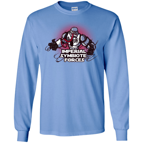 T-Shirts Carolina Blue / S Imperial Symbiote Forces Men's Long Sleeve T-Shirt