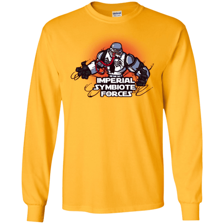 T-Shirts Gold / S Imperial Symbiote Forces Men's Long Sleeve T-Shirt