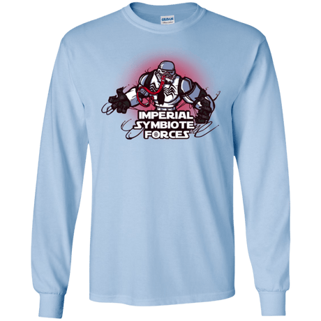 T-Shirts Light Blue / S Imperial Symbiote Forces Men's Long Sleeve T-Shirt