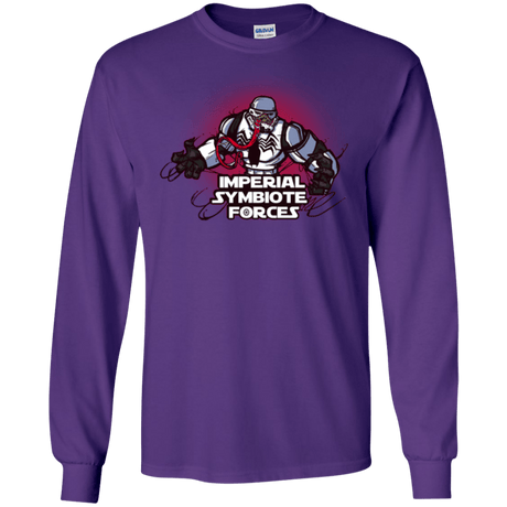 T-Shirts Purple / S Imperial Symbiote Forces Men's Long Sleeve T-Shirt