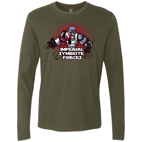 T-Shirts Military Green / S Imperial Symbiote Forces Men's Premium Long Sleeve