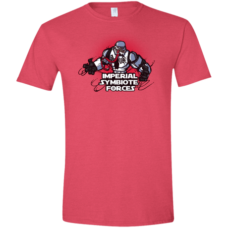 T-Shirts Heather Red / S Imperial Symbiote Forces Men's Semi-Fitted Softstyle