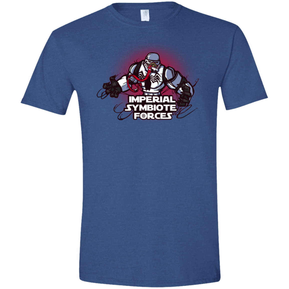 T-Shirts Heather Royal / X-Small Imperial Symbiote Forces Men's Semi-Fitted Softstyle