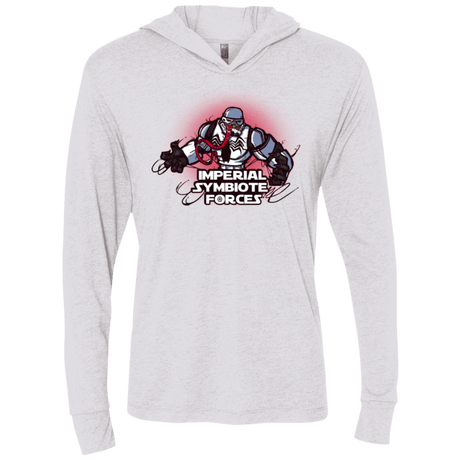 T-Shirts Heather White / X-Small Imperial Symbiote Forces Triblend Long Sleeve Hoodie Tee