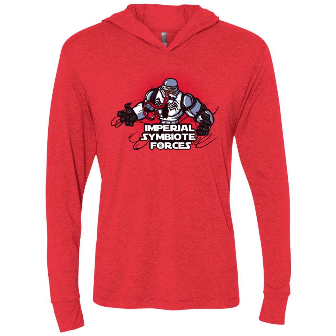 T-Shirts Vintage Red / X-Small Imperial Symbiote Forces Triblend Long Sleeve Hoodie Tee