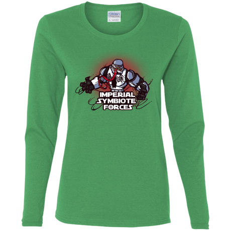 T-Shirts Irish Green / S Imperial Symbiote Forces Women's Long Sleeve T-Shirt