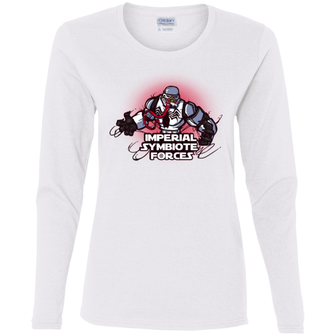 T-Shirts White / S Imperial Symbiote Forces Women's Long Sleeve T-Shirt