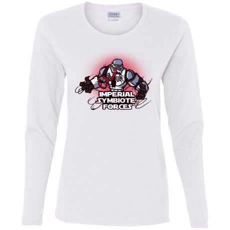 T-Shirts White / S Imperial Symbiote Forces Women's Long Sleeve T-Shirt