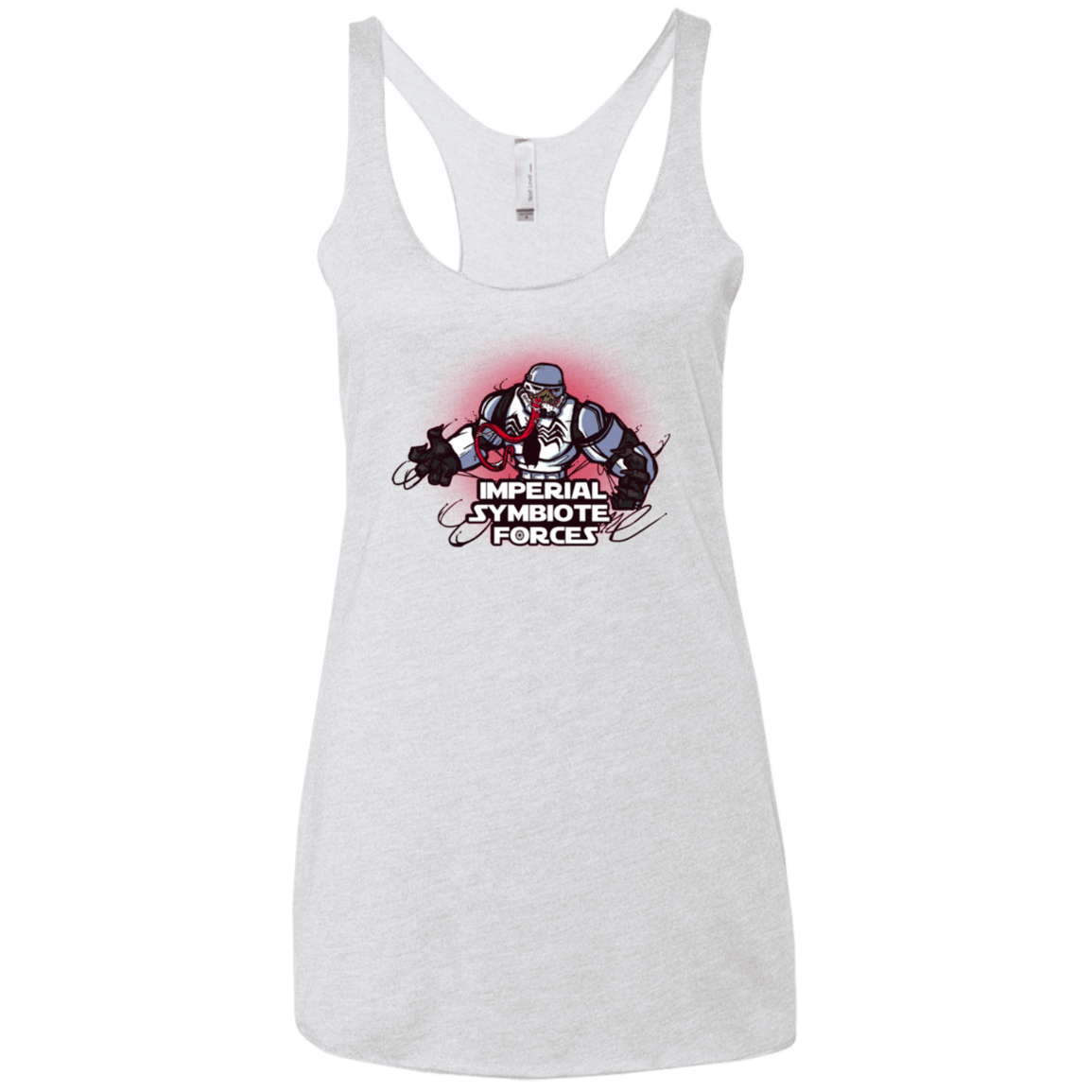 T-Shirts Heather White / X-Small Imperial Symbiote Forces Women's Triblend Racerback Tank