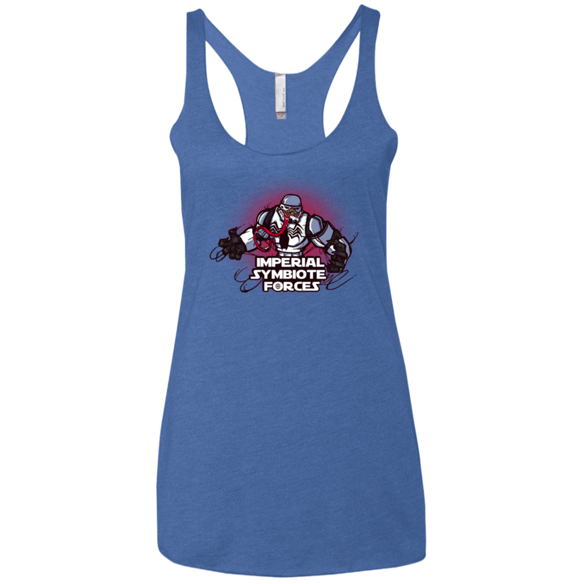 T-Shirts Vintage Royal / X-Small Imperial Symbiote Forces Women's Triblend Racerback Tank