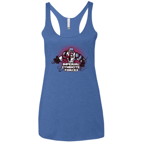 T-Shirts Vintage Royal / X-Small Imperial Symbiote Forces Women's Triblend Racerback Tank