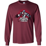 T-Shirts Maroon / YS Imperial Symbiote Forces Youth Long Sleeve T-Shirt